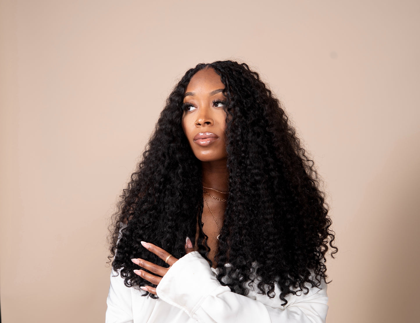 Curly Human Crochet Hair Extensions